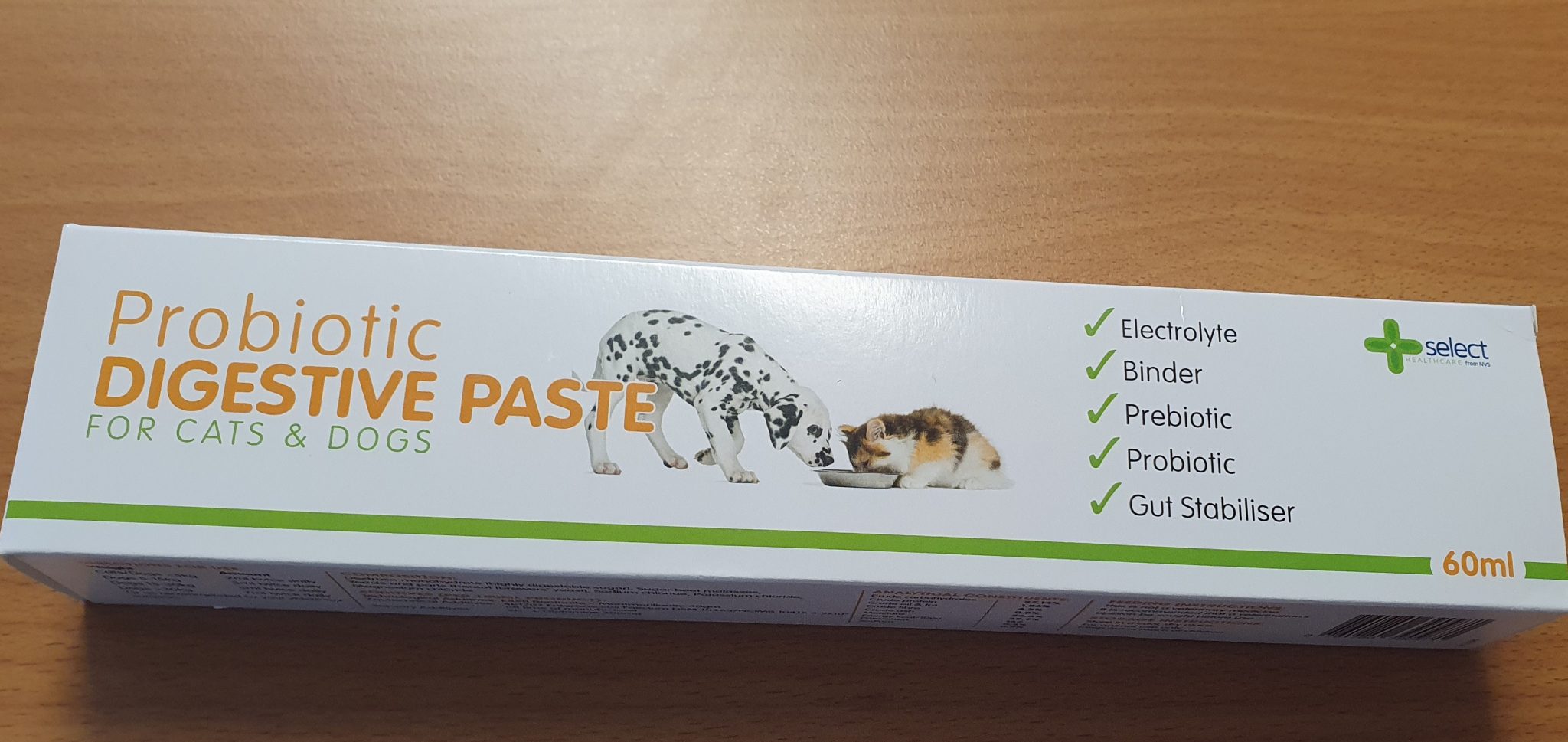 Probiotic digestion paste for cats and dogs 60mls RSPCA Halifax
