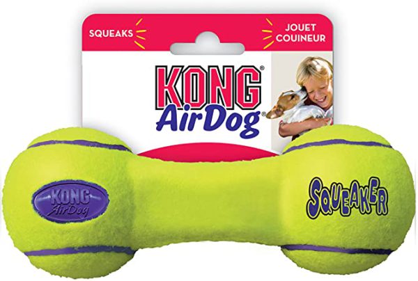 KONG Air Squeaker Dumbbell Medium
