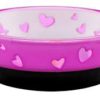 All For Paws Anti Slip Cat Bowl Pink Fish