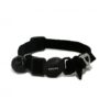 Ancol Velvet Heart Cat Collar Black