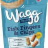 Wagg fish fingers and chips treats 125g