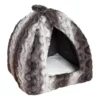 rosewood grey/cream snuggle plush pyramid