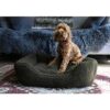 GREEN PILE FLEECE BED MED
