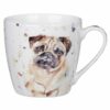 Leonardo Collection Pug Dog Mug