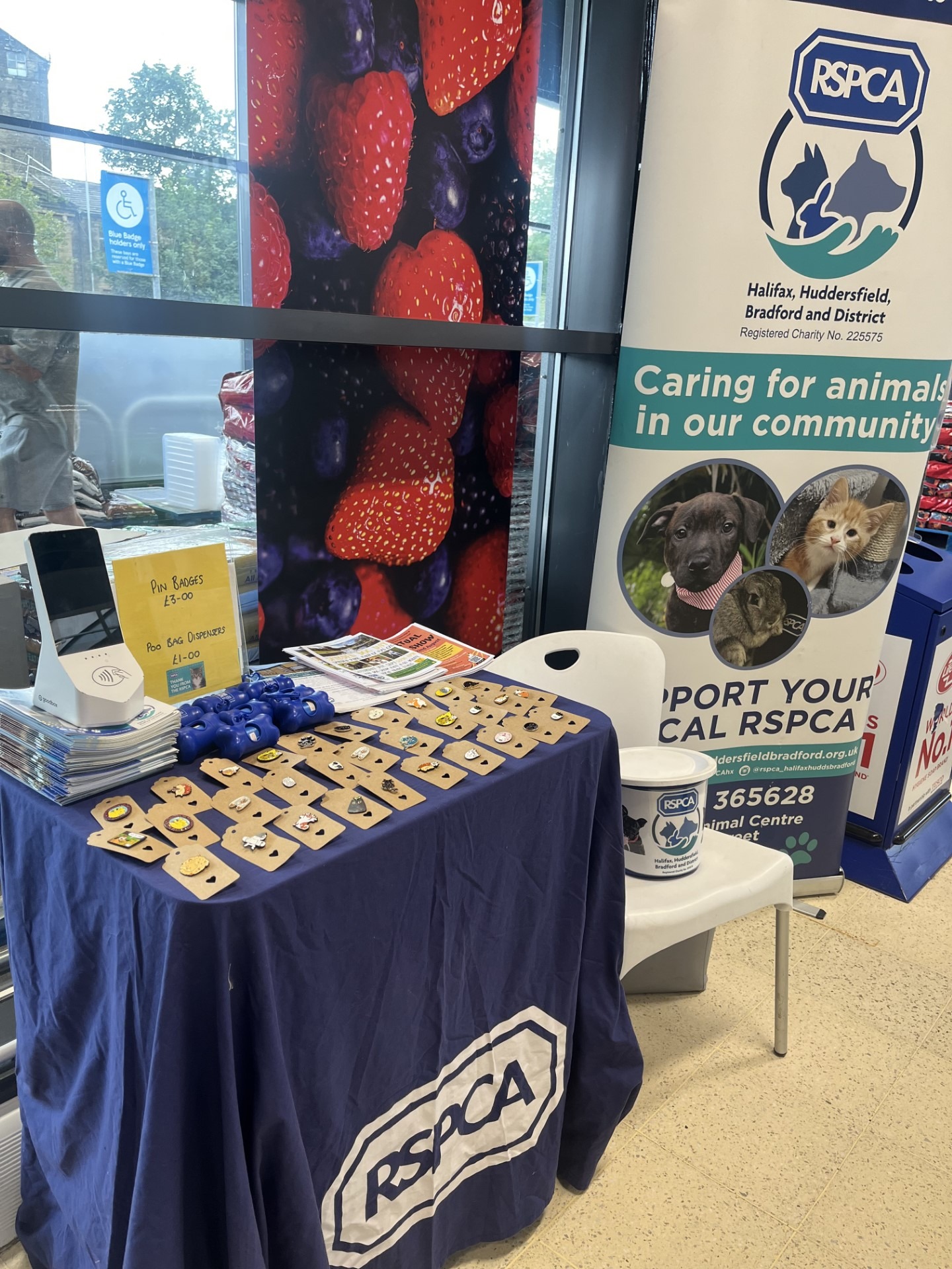 Tesco Queensbury Collection raises £170! RSPCA Halifax, Huddersfield