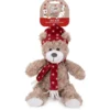 Christmas Rosewood Brie Bear