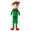 Christmas Happy Pet Squeaky Elf Dog Toy