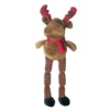 Christmas Happy Pets Squeaky Long Legs Reindeer