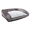 Rosewood Luxury Fleece Lined Plush Sofa 84cm
