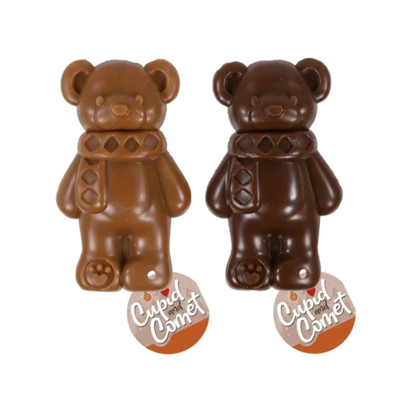 Christmas Cupid And Comet teddy Bear Chew Dog Treat 50G