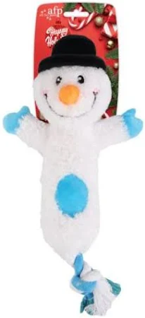 All For Paws Merry Tug and Fetch Snowman