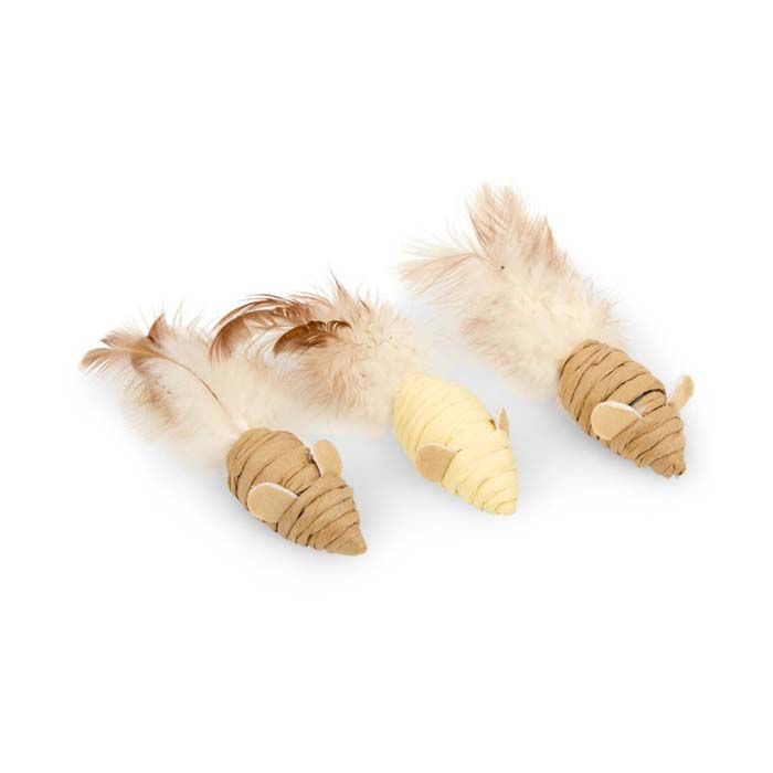 Petface Mini Mice Tails Cat Toy