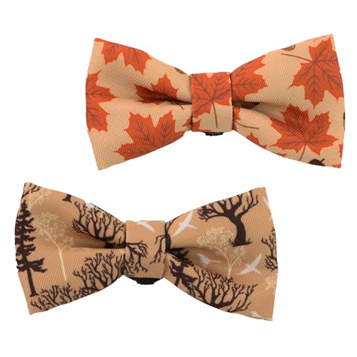 Maple Leaf/Woodland Bow Tie