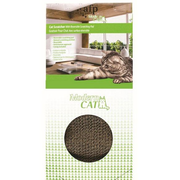 All For Paws Modern Cat Scratcher Single